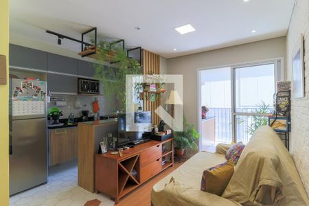 Sala de apartamento à venda com 2 quartos, 62m² em Vila Cordeiro, São Paulo