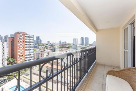 Varanda de apartamento à venda com 3 quartos, 100m² em Vila Dom Pedro I, São Paulo