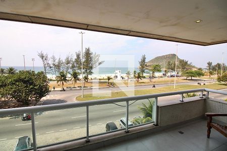 Varanda da Sala de apartamento à venda com 4 quartos, 175m² em Recreio dos Bandeirantes, Rio de Janeiro