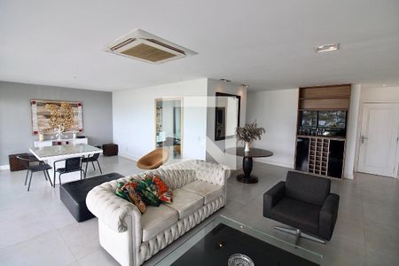 Sala de apartamento à venda com 4 quartos, 175m² em Recreio dos Bandeirantes, Rio de Janeiro