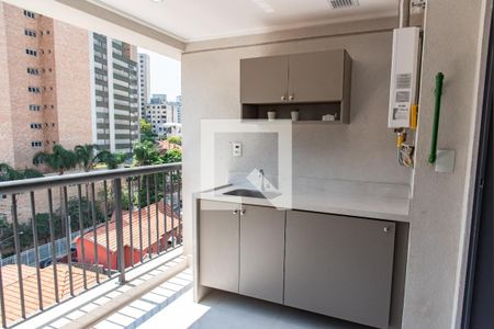 Varanda de kitnet/studio à venda com 1 quarto, 27m² em Vila Mariana, São Paulo