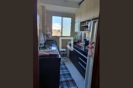 Cozinha  de apartamento à venda com 3 quartos, 132m² em Ressaca, Contagem