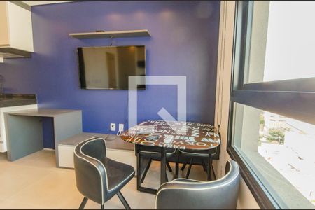 Sala de apartamento à venda com 1 quarto, 26m² em Vila Mariana, São Paulo