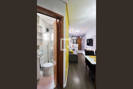 Corredor de apartamento para alugar com 2 quartos, 108m² em Campestre, Santo André