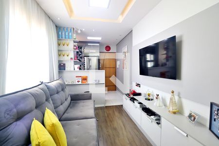 Sala de apartamento para alugar com 2 quartos, 108m² em Campestre, Santo André