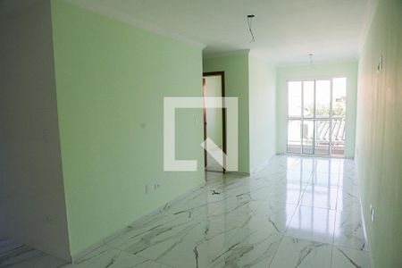 Sala de apartamento à venda com 3 quartos, 65m² em Parque Industriário, Santo André