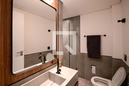 Banheiro  de apartamento à venda com 2 quartos, 53m² em Paraíso, São Paulo