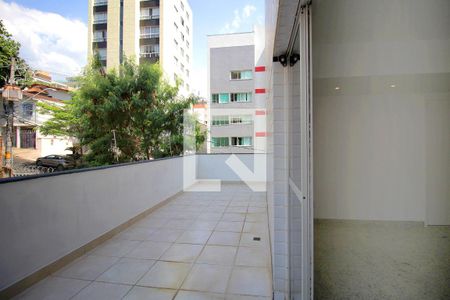 Varanda da Sala de apartamento para alugar com 2 quartos, 130m² em Cruzeiro, Belo Horizonte