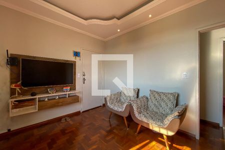 Sala de apartamento à venda com 3 quartos, 91m² em Jardim América, Belo Horizonte