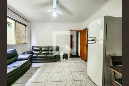 Sala de apartamento para alugar com 2 quartos, 108m² em Guaruja, Guarujá
