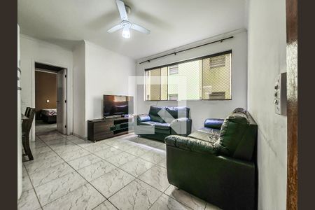 Sala de apartamento para alugar com 2 quartos, 108m² em Guaruja, Guarujá