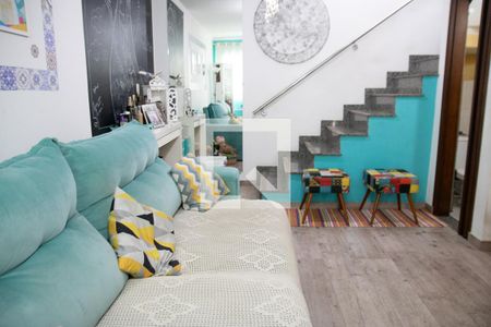 Sala de casa de condomínio à venda com 2 quartos, 74m² em Vila Nova Mazzei, São Paulo