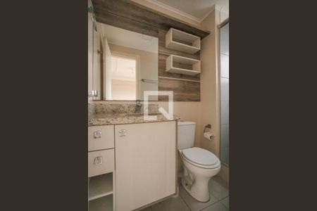 Banheiro do Quarto 1 de apartamento à venda com 2 quartos, 57m² em Morro Santana, Porto Alegre