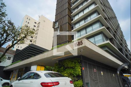 Apartamento para alugar com 30m², 1 quarto e 1 vagaFachada do Prédio
