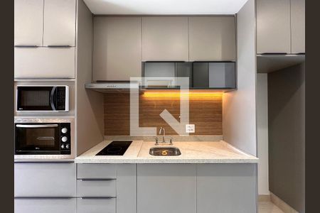 Studio à venda com 27m², 1 quarto e sem vagaCozinha