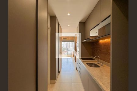 Studio à venda com 27m², 1 quarto e sem vagaCozinha