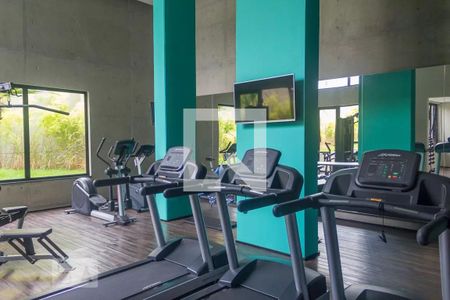 Apartamento para alugar com 62m², 2 quartos e 2 vagasÁrea comum - Academia