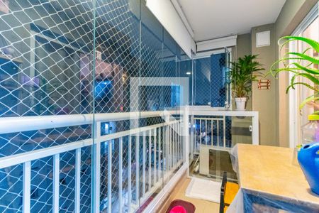 Varanda Gouemet de apartamento à venda com 2 quartos, 63m² em Vila Isa, São Paulo