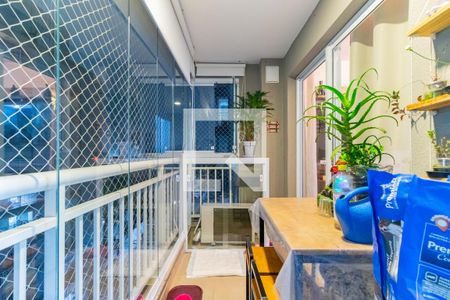 Varanda Gouemet de apartamento à venda com 2 quartos, 63m² em Vila Isa, São Paulo