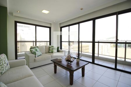 Sala de apartamento para alugar com 3 quartos, 120m² em Centro, Guarujá