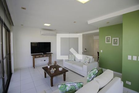 Sala de apartamento para alugar com 3 quartos, 120m² em Centro, Guarujá