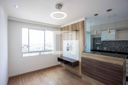 Sala de apartamento para alugar com 2 quartos, 45m² em Canhema, Diadema