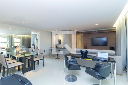 Sala de apartamento para alugar com 4 quartos, 160m² em Palmares, Belo Horizonte