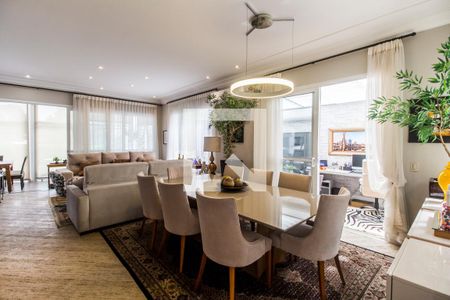 Sala de Jantar de casa de condomínio para alugar com 3 quartos, 530m² em Alphaville, Santana de Parnaíba