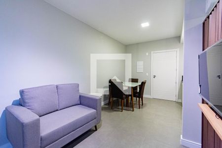 Sala/Cozinha de apartamento para alugar com 1 quarto, 34m² em Marechal Rondon, Canoas