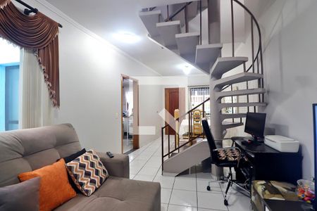 Sala de apartamento à venda com 2 quartos, 113m² em Parque das Nações, Santo André