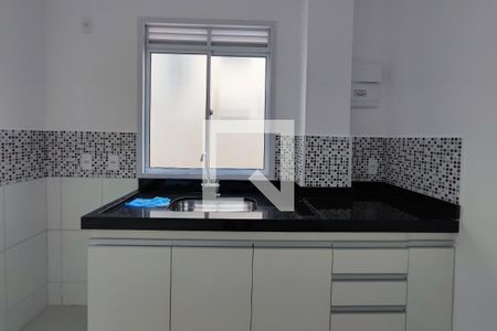 Cozinha de apartamento para alugar com 2 quartos, 48m² em Jardim Esmeraldina, Campinas