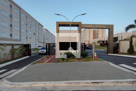Fachada do Condomínio de apartamento para alugar com 2 quartos, 48m² em Jardim Esmeraldina, Campinas