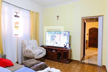 Sala de TV de casa à venda com 2 quartos, 200m² em Parque Erasmo Assunção, Santo André