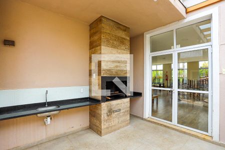 Casa para alugar com 110m², 3 quartos e 2 vagasÁrea comum - churrasqueira do salão de festas