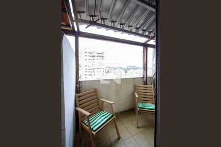Varanda da Sala 2 de apartamento à venda com 3 quartos, 220m² em Icaraí, Niterói