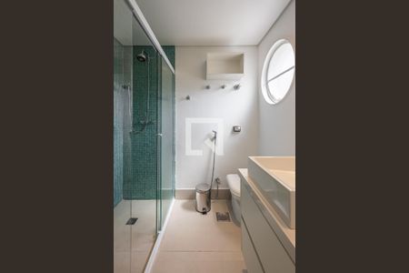 Apartamento para alugar com 126m², 2 quartos e 1 vaga Apartamento para alugar com 126m², 2 quartos e 1 vagaBanheiro da Suíte 1