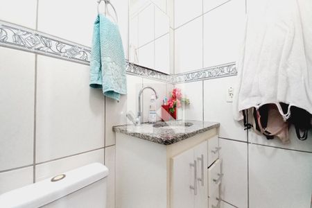 Banheiro do Quarto 1 de apartamento à venda com 3 quartos, 64m² em São Bernardo, Campinas