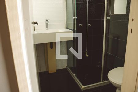 Banheiro da Suíte de apartamento à venda com 2 quartos, 58m² em Parque Novo Mundo, São Paulo