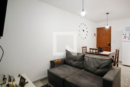 Sala de apartamento à venda com 2 quartos, 38m² em Santa Maria, Santo André