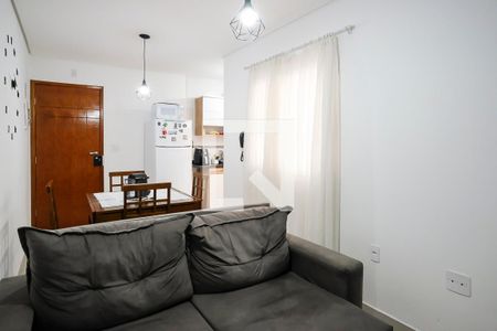 Sala de apartamento à venda com 2 quartos, 38m² em Santa Maria, Santo André