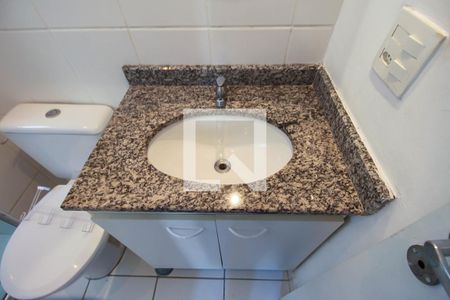 Banheiro da Suíte de apartamento à venda com 3 quartos, 72m² em Jardim Independência, São Paulo