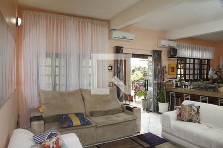 Sala de casa para alugar com 3 quartos, 360m² em Canto do Forte, Praia Grande