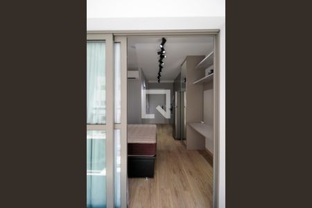 Studio à venda com 25m², 1 quarto e 1 vagaVaranda Studio