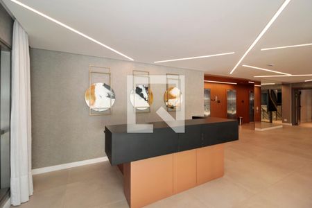 Studio à venda com 25m², 1 quarto e 1 vagaHall social