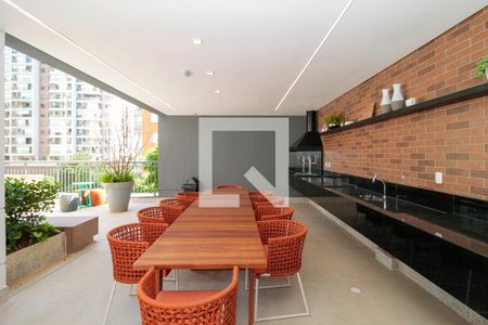 Studio à venda com 25m², 1 quarto e 1 vagaÁrea comum - Churrasqueira