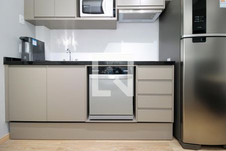 Studio à venda com 25m², 1 quarto e 1 vagaCozinha - Armários
