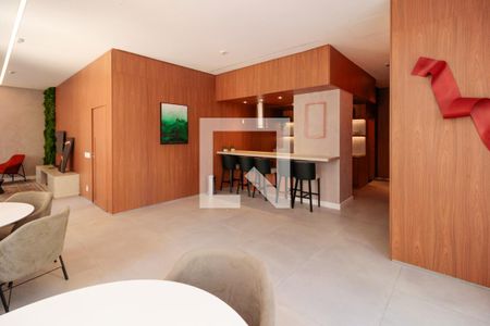 Studio à venda com 25m², 1 quarto e 1 vagaÁrea comum - Salão de festas