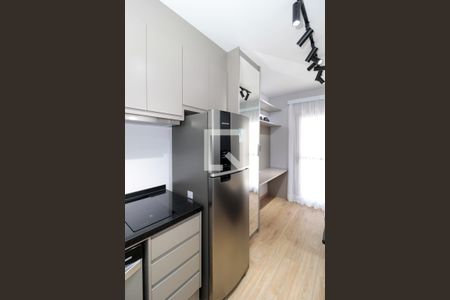 Studio à venda com 25m², 1 quarto e 1 vagaCozinha 