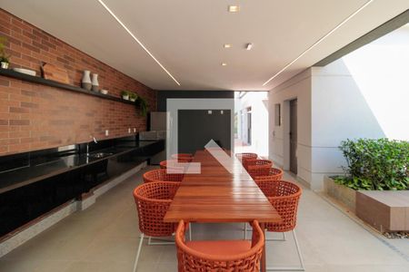 Studio à venda com 25m², 1 quarto e 1 vagaÁrea comum - Churrasqueira