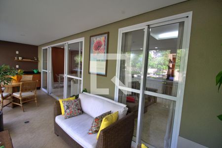 Varanda gourmet de apartamento à venda com 3 quartos, 122m² em Vila Andrade, São Paulo